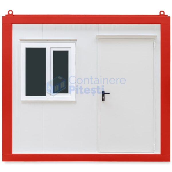 container birou pitesti 3metri rosu