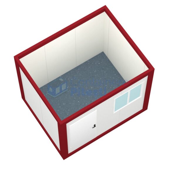 container birou pitesti 3metri rosu2