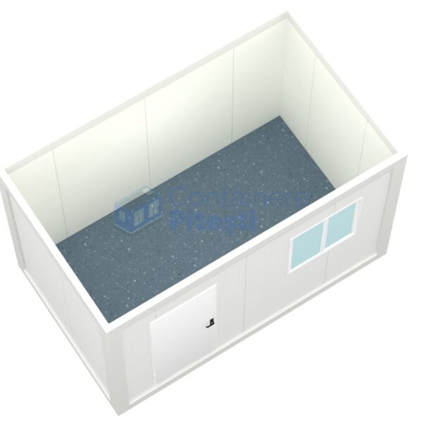 container birou pitesti 4metri 1geam alb1