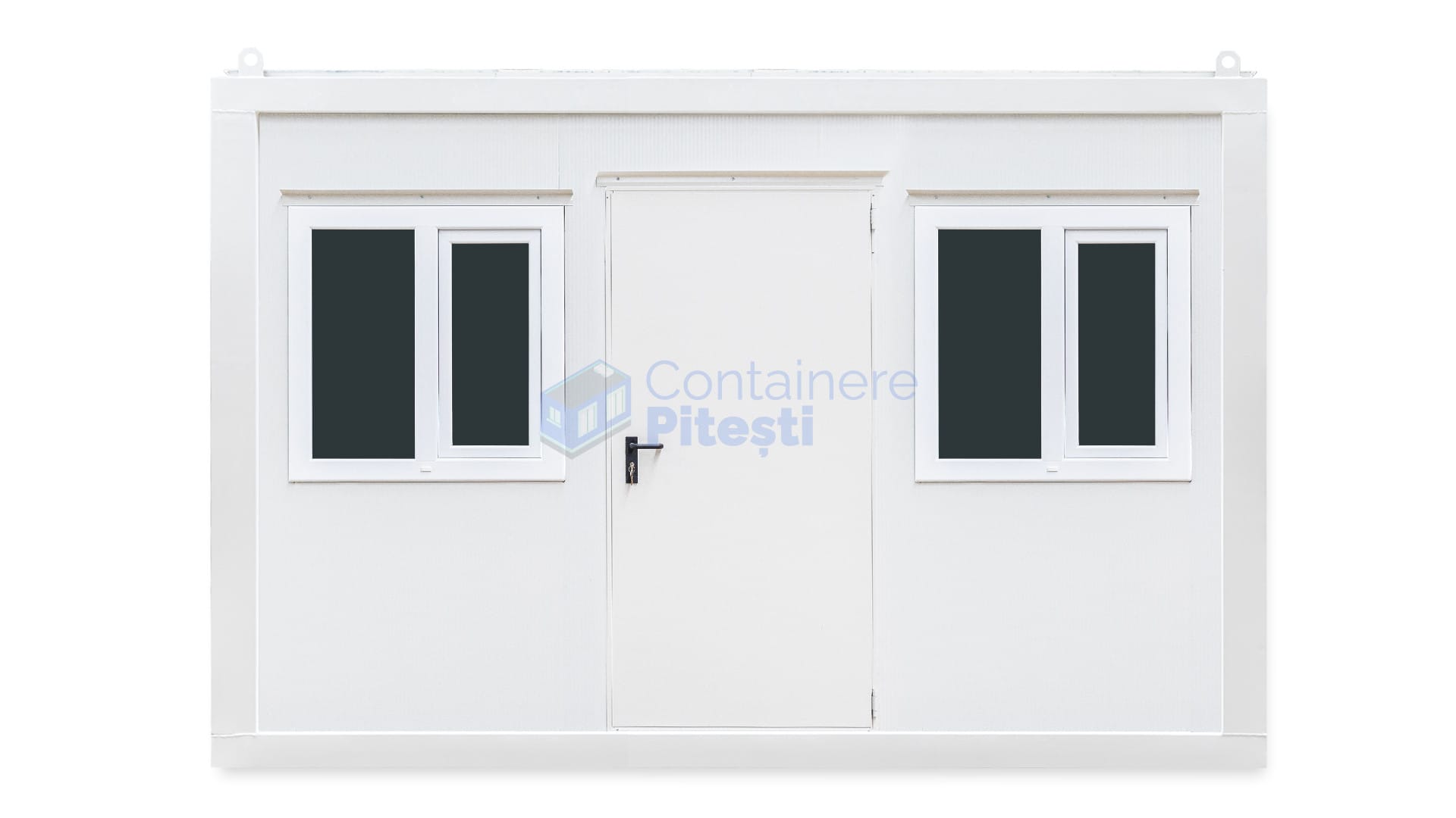container birou pitesti 4metri 2geamuri alb