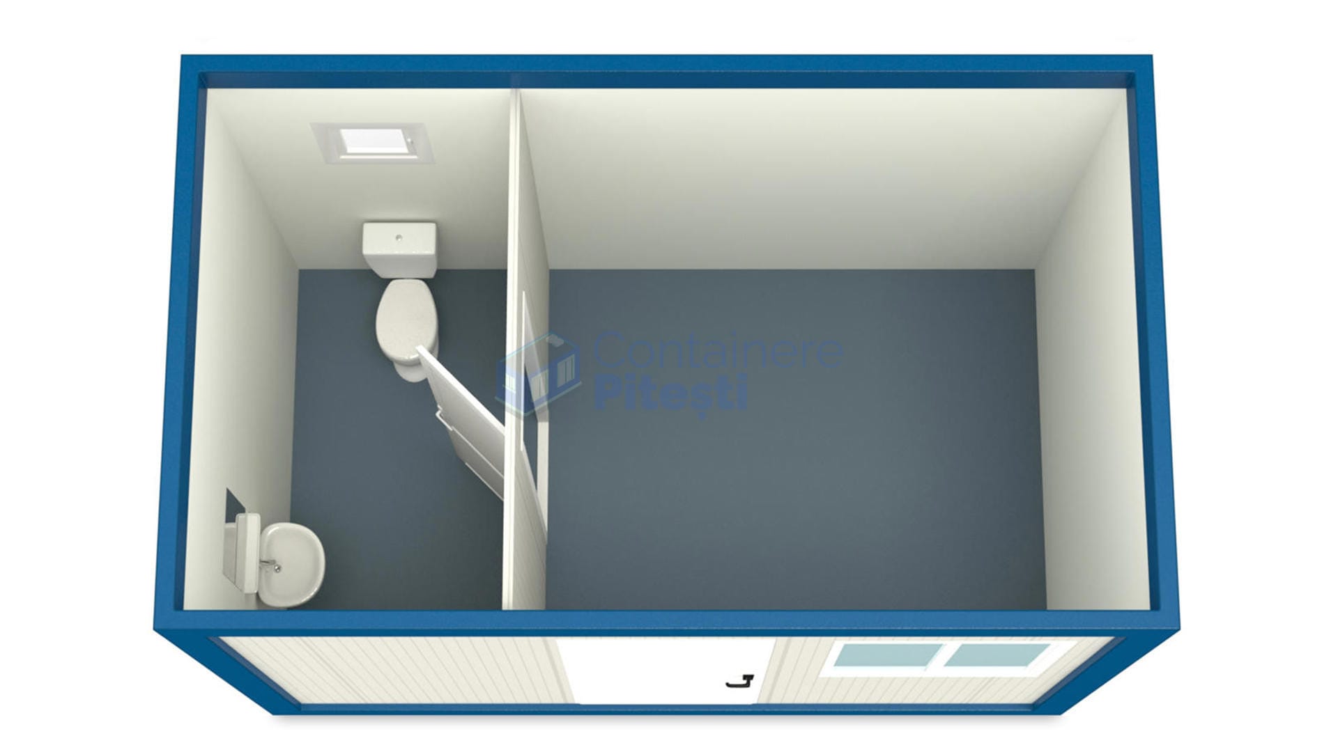 container casa pitesti 4metri albastru2