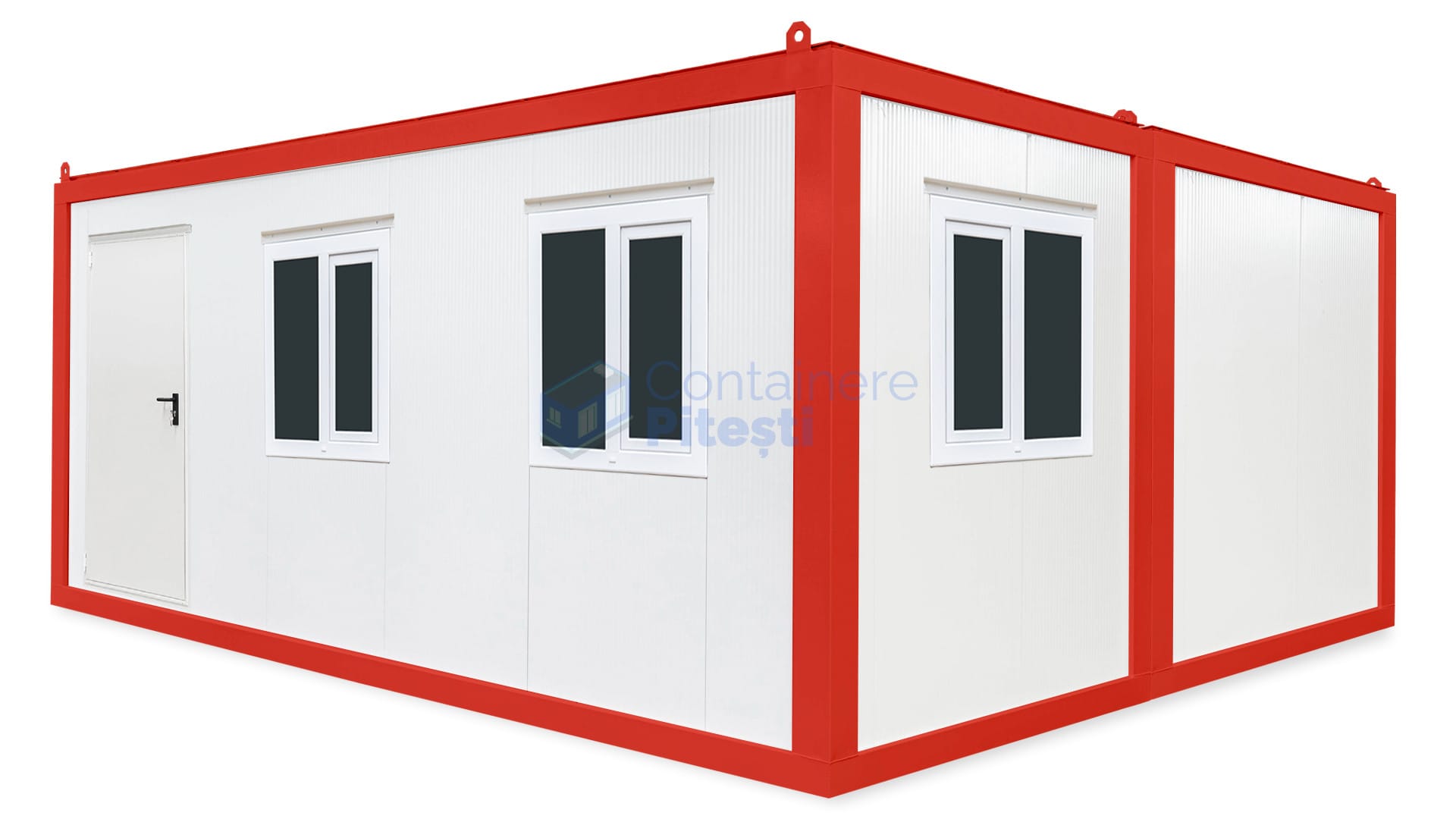 container modular pitesti 6x48m rosu