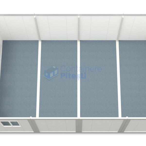 container modular pitesti 6x96m alb2