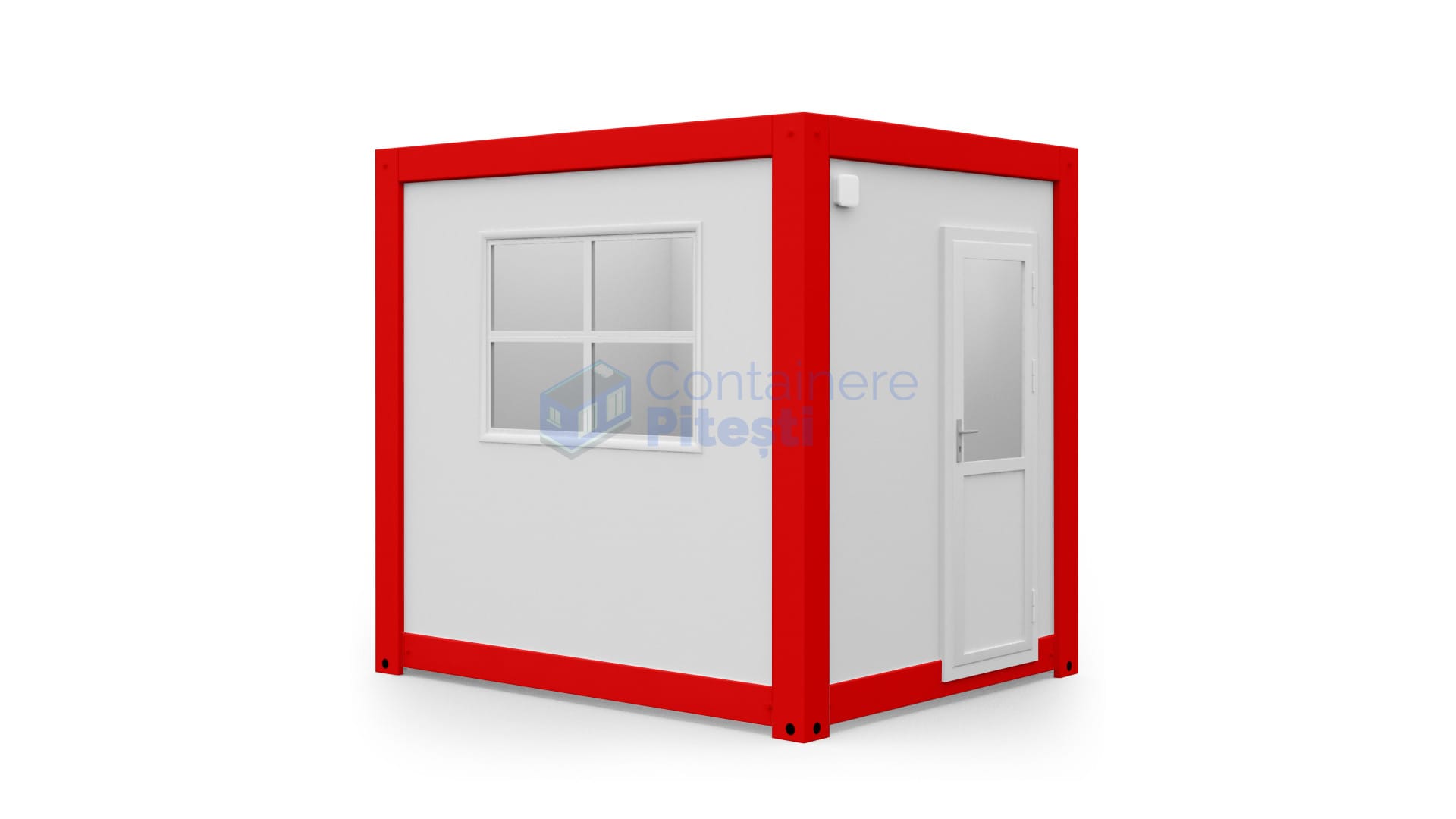 container paza pitesti model 3 rosu