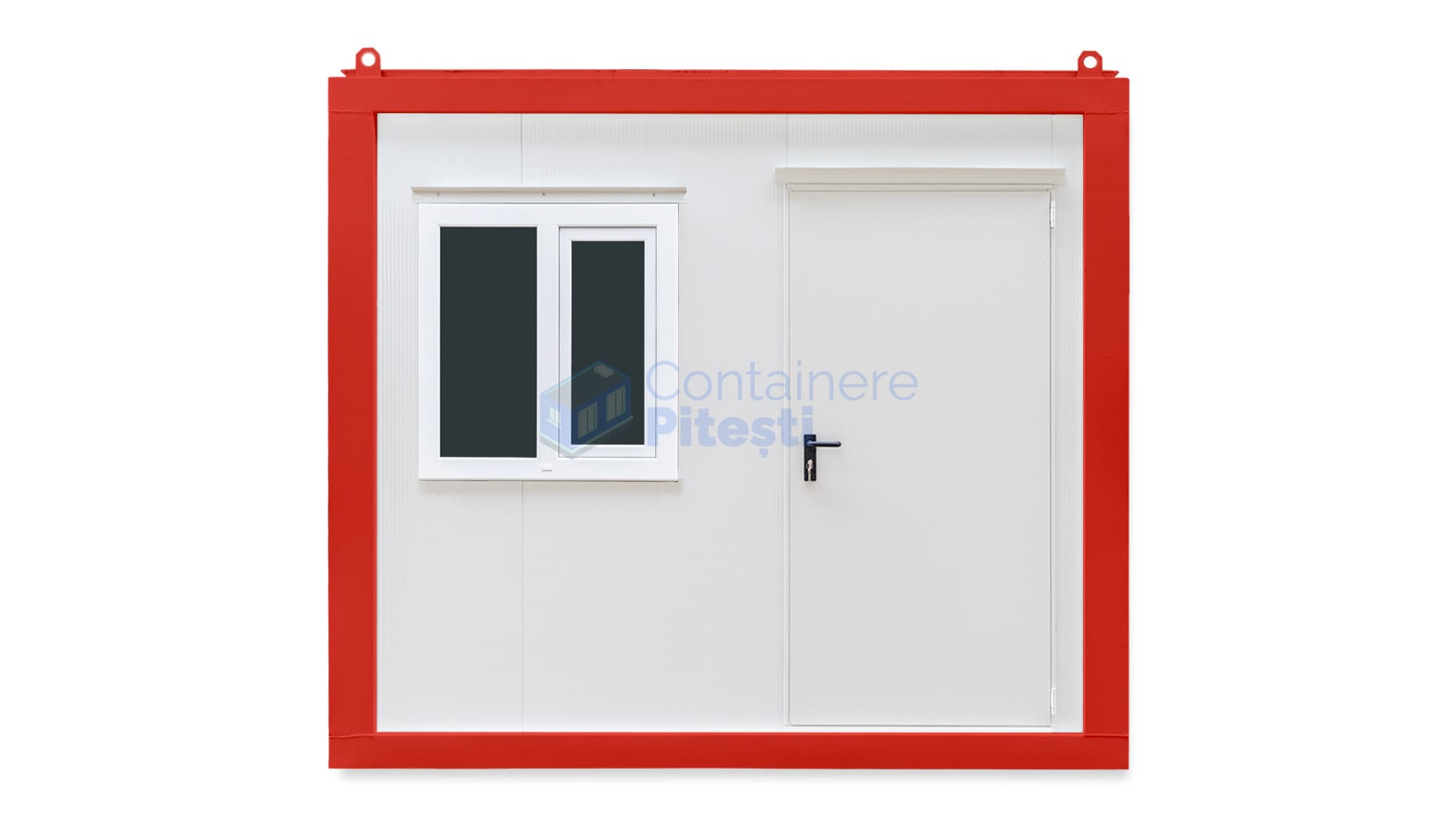 container santier pitesti 3metri rosu