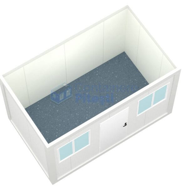 container santier pitesti 4metri 2geamuri alb2