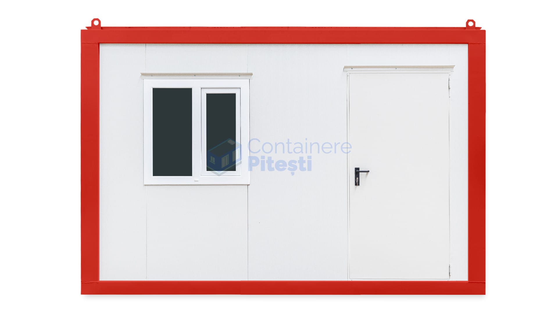container santier pitesti 4metri 1geam rosu