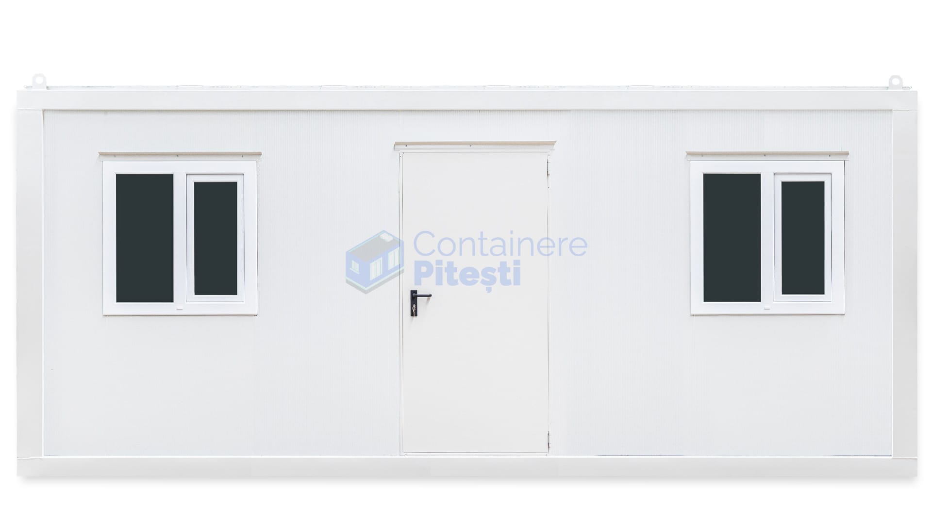 container santier pitesti 6metri 2geamuri alb